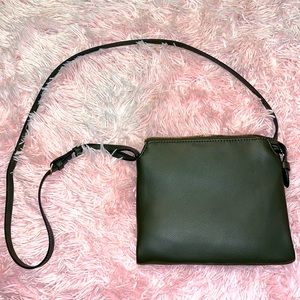 A new day dark green purse.